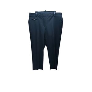 Worthington Modern Fit Size 16 Black with Gold Buttons Pants